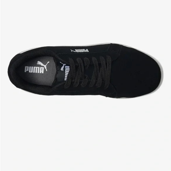 PUMA Black and White Athletic Shoes - Picture 2 of 7